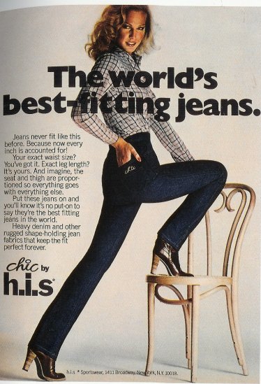 cost of levi jeans in 1980