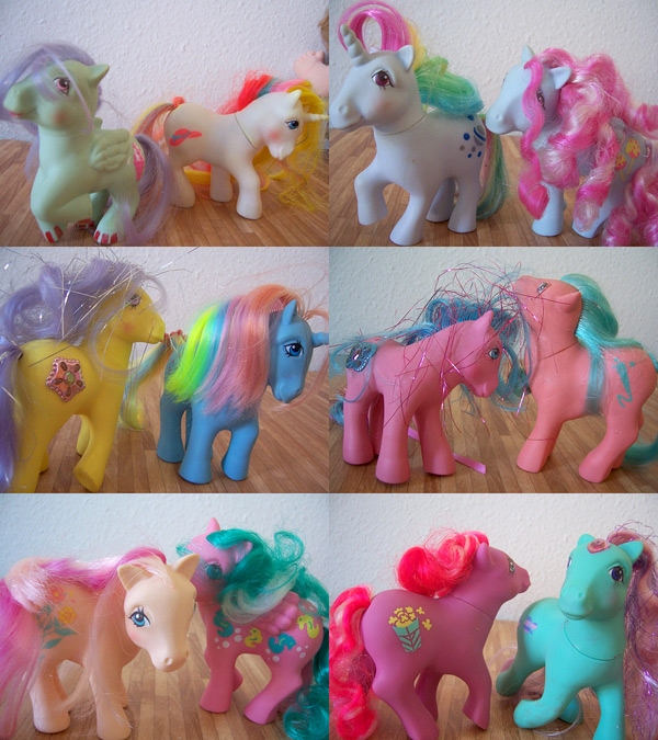 my little pony 80s toys