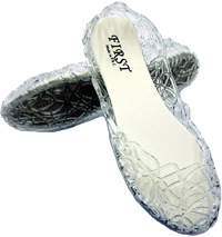 jelly shoes from the 80s