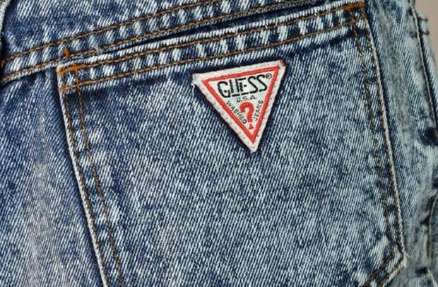 guess stonewashed jeans