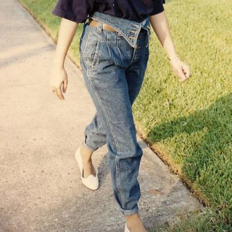 peg jeans 80's