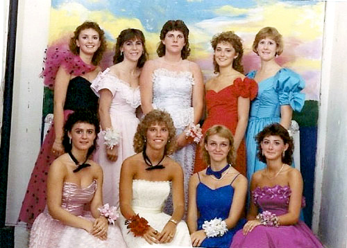 80s prom dress up