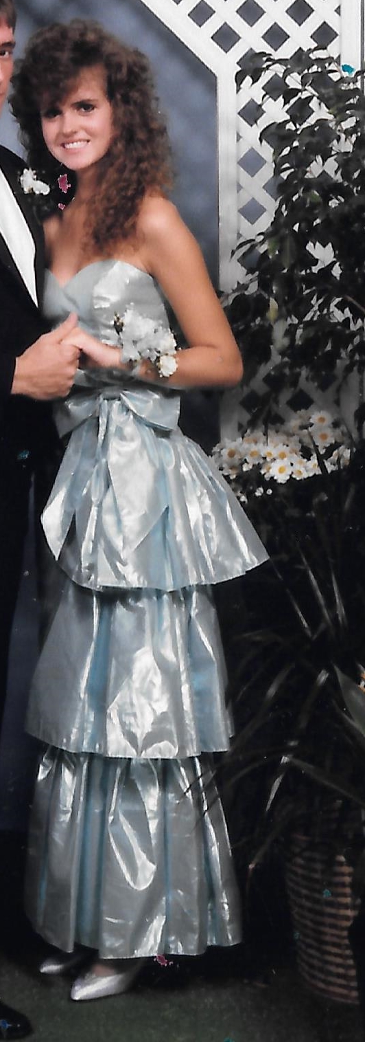 late 80s prom dresses