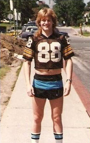 80s football jersey