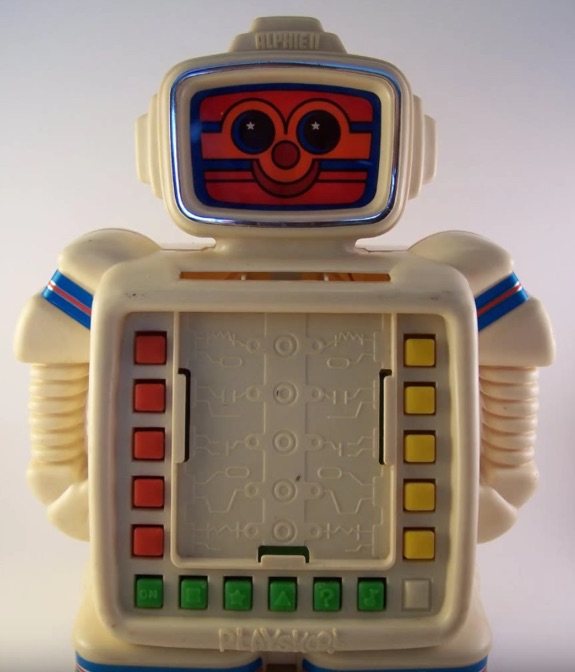 alfie toy robot 80s