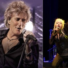 Cyndi Lauper Joins Rod Stewart For An Upcoming Summer Tour